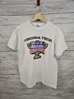 Vintage Virginia Tech Hokies Football Allstate Sugar Bowl T-shirt Size M