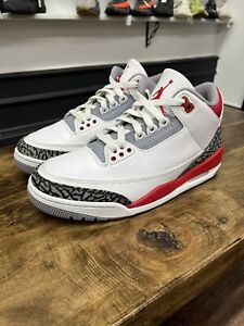 Size 8.5 - Jordan 3 Retro Mid Fire Red (Used)