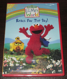 Elmo’s World Reach For The Sky DVD New/Sealed Cracked Case