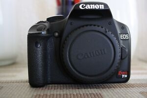 Canon EOS Rebel T1i/500D 15.1MP DSLR Camera (Body Only) Shutter count only 8862