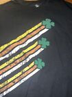 Black 3XL Tee Shirt Clovers St Patrick’s Day Four Leaf Clover