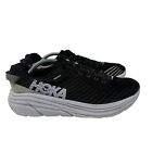 Hoka One One Rincon Mens Running Shoes Size 11 Black White Gym Athletic Sneakers