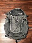 The North Face Surge Backpack Grey Purple Flex Vent Padded Laptop