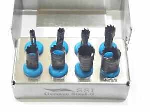 TERPHINE DRILL SSI KIT OF 8 PCS STAINLESS.!