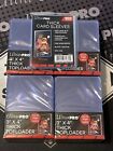 100 Ultra Pro Thick 55Pt Toploader NEW Sealed 4 Packs of 25 w/ 100 Thick Sleeves