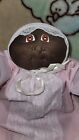 Cabbage Patch Soft Sculpture Early 80's Fudge AA Preemie African American Doll