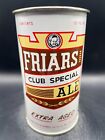 Friars Ale Empty Drinking Cup Beer Can. Drewrys LTD., South Bend, Indiana