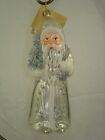 Ino Schaller Santa Ornament Vintage Glass Hand Painted Made in Poland 
