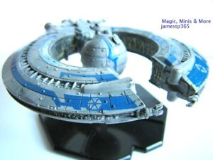 Starship Battles ~ TRADE FEDERATION BATTLESHIP #37 huge Star Wars miniature