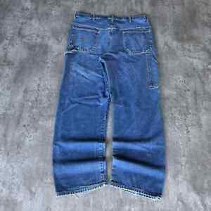 Vintage Y2K Carhartt Style Baggy Carpenter Skater Grunge Opium Cyber Denim Jeans