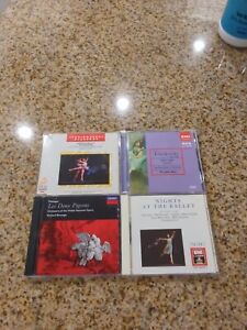 4 Classic Opera CDs Lot 86 Tchaikovsky Muti Duex Pigeons Bonynge Nights Ballet