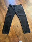 Levi's 501 Denim Jeans Black W40 L32 (501-0660) Vintage Made In USA 90’s