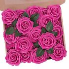 Artificial Flower Rose 25pcs Real Touch Artificial Roses for DIY Bouquets
