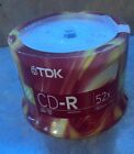 TDK  CD-R 50 Pack Blank Disks Unopened- 80 Min/700MB