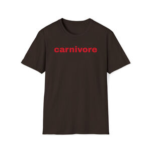 Carnivore T-Shirt Meat Eater BBQ Grill master hunter beef barbecue