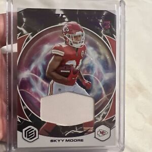 Skyy Moore Rookie Supercharged 54/54 2022 Panini Elements KC Chiefs