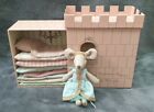 THE PRINCESS MOUSE & THE PEA  MAILEG PINK CASTLE NEW UNUSED