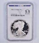 Proof 9.9 1986-S American Silver Eagle $1 NGC X NGCX - Almost PERFECT *0723