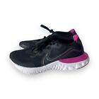 Nike Womens Sneakers Size 9 Renew Run CK6360-001 Black Running Shoes