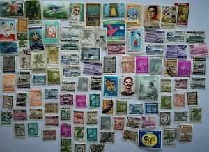 Bangladesh Stamps Collection - 100 to 750 Different Stamps