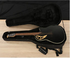Ovation Elite TX Super Shallow, Spalted Maple, Black Acoustic Guitar
