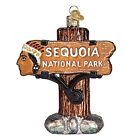 Old World Christmas Glass Ornament, Sequoia National Park (With OWC Gift Box)