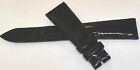 BREGUET GENUINE CROCODILE BLACK WATCH BAND 18MM NEW WITHOUT TAGS