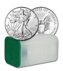 Random Date American Silver Eagle (1 oz) $1 - 1 Roll of 20 BU Coins in Mint Tube