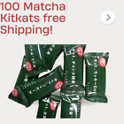 100 Pieces Kit Kat Strong Matcha Japanese  free shipping