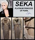 * RARE * Seka Adult Film Star Signed Stripper 2pc outfit w/COA