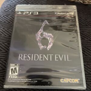 PS3 Resident Evil 6 Sony PlayStation 3, Brand New Factory Sealed.