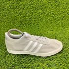 Adidas Courtset Womens Size 8 Gray White Athletic Running Shoes Sneakers AW4209