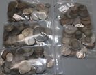 Bulk Silver Foreign Coin Lot 50.3 Troy Oz Lot .925 Silver Assorted Coins As Seen