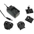 Mean Well GE18I12-P1J AC/DC Adapter - Wall Mount - 18 Watts: 12VDC @ 1.5A - L...