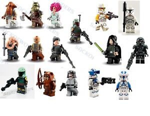 LEGO Disney Star Wars Clone Trooper, Boba Fett, Mandalorian Minifigures Figures