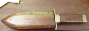 CVA (Connecticut Valley Arms)  Bowie Knife with Sheath Made in Spain Rare.