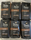 6 LOT BUNDLE Peets Coffee French Roast Blend GROUND 10.5 oz Dark Roast EXP 20 22