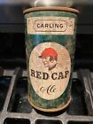 New ListingCarling Red Cap Ale Flat Top Beer 🍻 Can