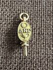1929 Delta Kappa Gamma Teacher’s Sorority Pin/Key 10k    C-1177. 5-11-29