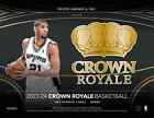 2023-24 Panini Crown Royale Sealed Hobby Box Wembanyama Lebron Curry Kaboom