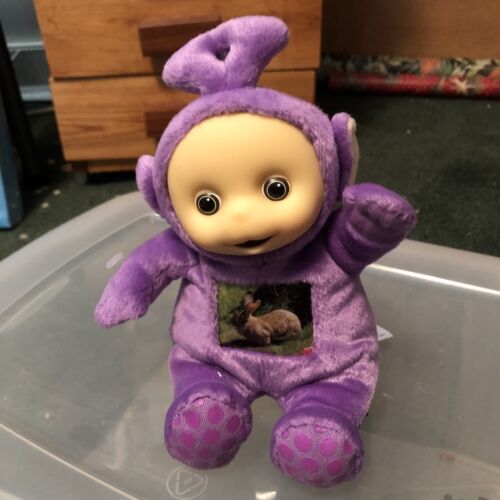 Ragdoll’s Teletubbies Purple Tinky Winky Plush with Rabbit Hologram On Belly