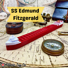 12” SS Edmund Fitzgerald Model, Freighter Model, Titanic Toy Co Titanic Model
