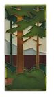 Motawi Tileworks 4x8 Pine Landscape : Spring Vertical