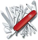 Victorinox Swiss Army Multi-Tool, SwissChamp Pocket Knife, Red 1.6795