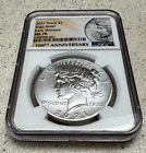 2021 MS70 Peace HIGH RELIEF SILVER DOLLAR NGC MS 70 Early Releases 100th Anniver