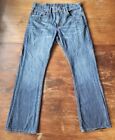 Levis 527 Jeans Mens 34x32 Blue Denim Slim Bootcut Medium Wash 100% Cotton