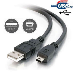 USB Power Charging Data Cord Cable for Garmin Foretrex 301 401 12H 60 72H 73 GPS