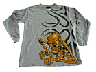 Vintage JNCO Men's Skeleton Long Sleeve Shirt Small USA