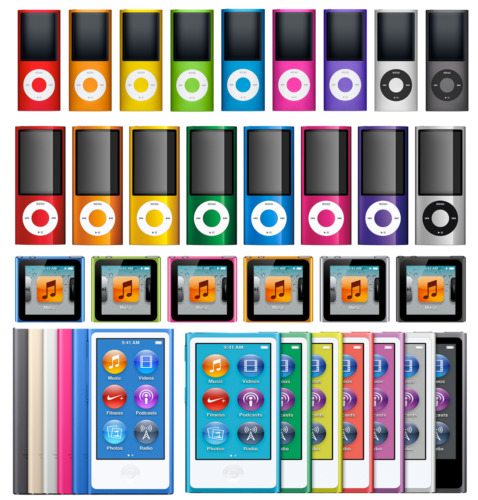 Apple iPod Nano 4th 5th 6th 7th Generation 8GB 16GB  Various Color