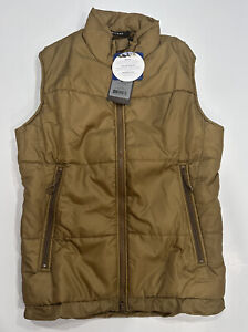 BEYOND CLOTHING USA Insulated A7 Cold Vest Coyote A7-PL5V-C10 Sz Small Long NWT